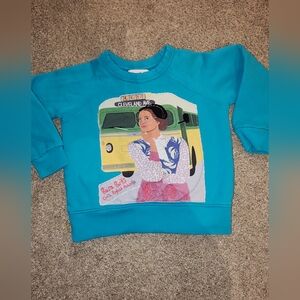 Blue Kids Graphic Sweatshirt